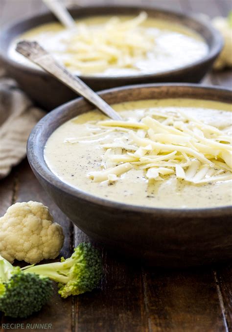 Why panera broccoli cheese soup? Slow Cooker Broccoli Cauliflower Cheese Soup - Recipe Runner