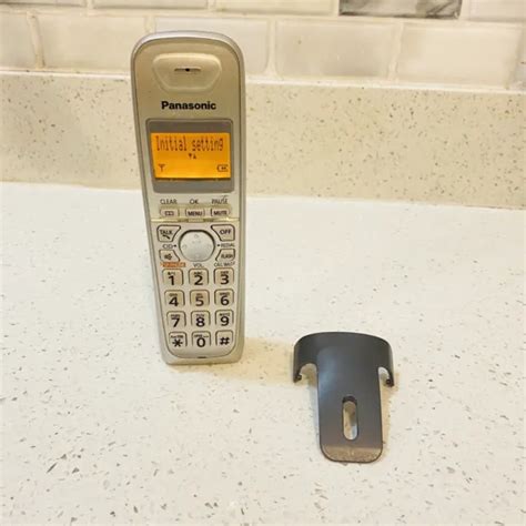Panasonic Kx Tga402 N Dect 60 Cordless Expansion Handset Phone W Belt