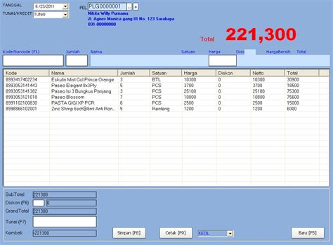 Toko bangunan sonny mz sehingga menghasilkan laporan keuangan yang valid. Software Program Kasir Bahan - strongwindwellnesso8