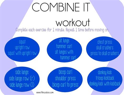 Combine It Workout Circuit Workout Workout Full Body Workout