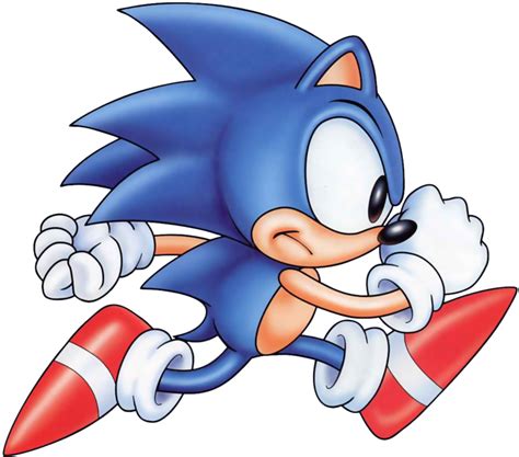 Sonic The Hedgehog Png Classic Sonic The Hedgehog Running Clipart