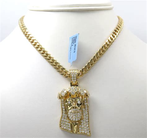 Consider unique black diamond jesus piece pendant in sterling silver, showcasing genuine diamonds and a black rhodium plating for a very unique diamond pendant or a popular 14k gold mini jesus pendant covered in white diamonds. Buy 14k Yellow Gold Diamond Jesus Piece Pendant 3.64ct ...