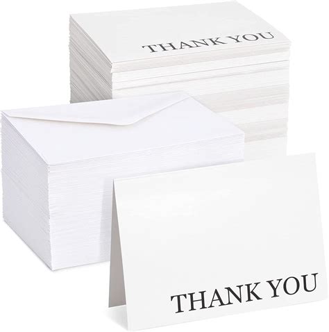 Amazon Com Sustainable Greetings 120 Pack Thank You Cards Bulk With