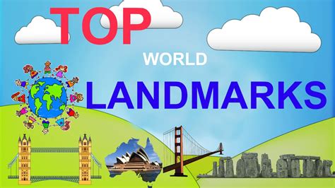 Videos For Kids Top 5 World Famous Landmarks For Children