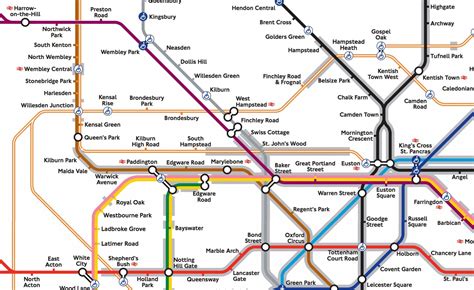 Theres A New Tube Map For Claustrophobes Secret London