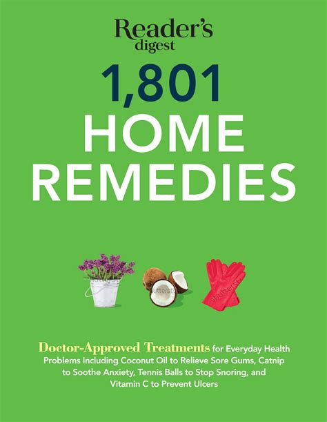 1801 Home Remedies Book By Editors Of Readers Digest Official