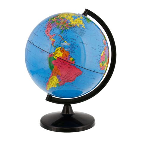 Tcp Global 8 20cm Blue Ocean Desktop World Globe Black Base For Sale