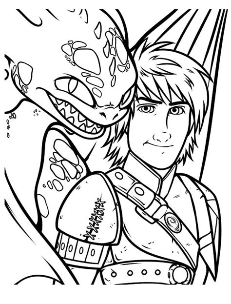 I think your kids will have fun while coloring the dragons with you. Adventure Of Hiccup And Toothless In How To Train Your Dragon Coloring Pages : Coloring Sky