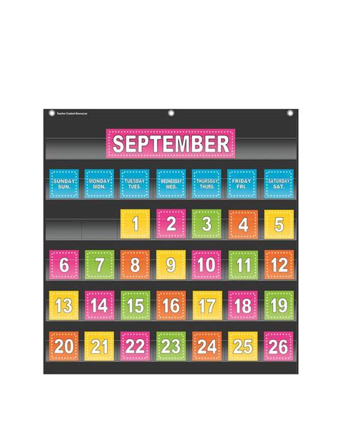 Calendar Numbers For Pocket Chart Martin Printable Calendars