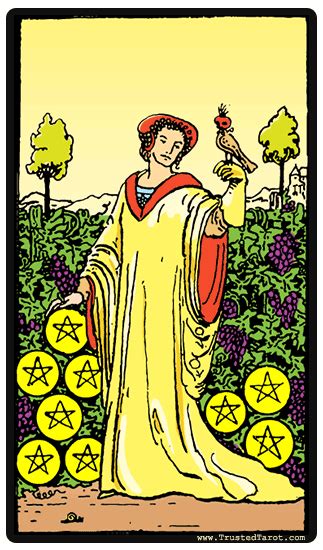 (this is the most common. Nine of Pentacles Tarot Card Meaning