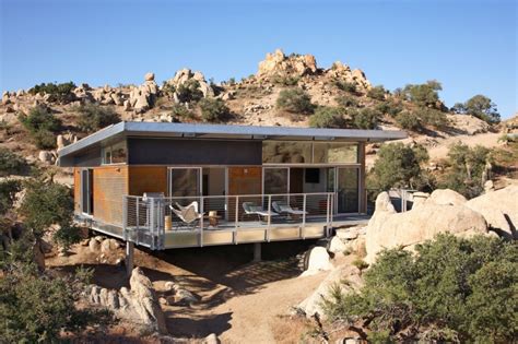 Prefab House In Desert California Modern Prefab Modular Homes Prefabium