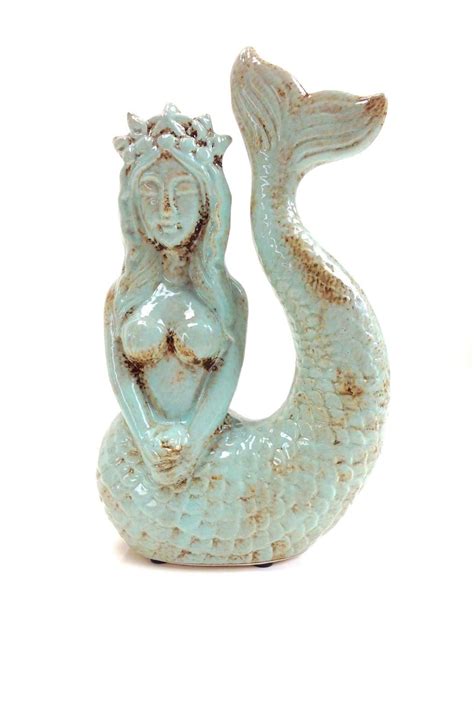 Ceramic Mermaid Sculpture Mermaid Sculpture Ceramic Sculpture Sculpture