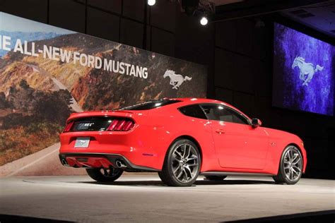2015 Ford Mustang Rear 3 4
