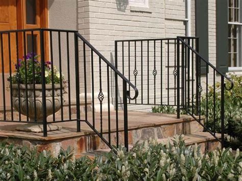 Our wrought iron balusters offer a metal stair railing solution with easy installation. Found on Bing from www.pinterest.com | Wrought iron porch ...