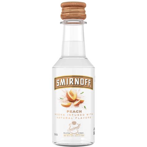 Smirnoff Peach Vodka 50 Ml Shipt