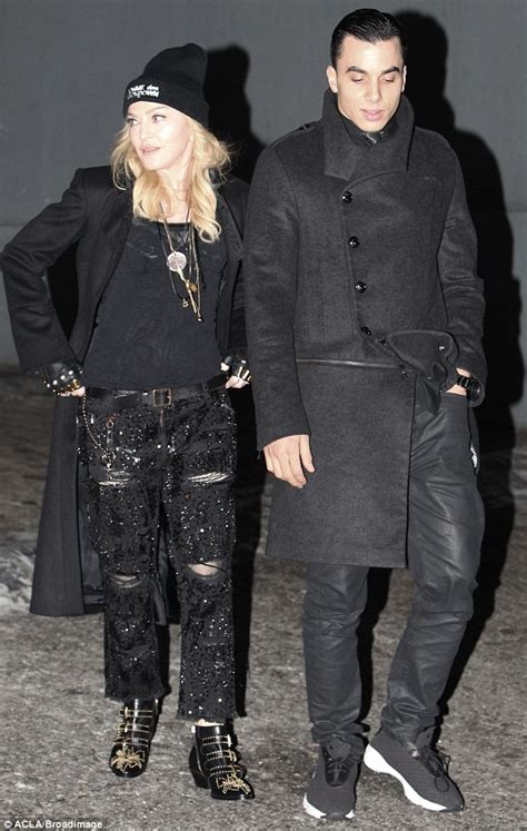 Madonna 55 Dresses Like A Woman Half Her Age As She Dines Out With