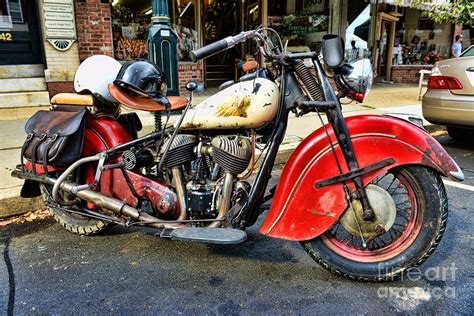 Rare Indian Motorcycle Photograph By Paul Ward Fine Art America