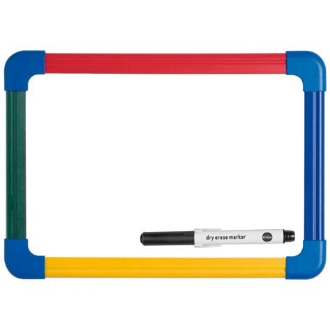 Bi Office Double Sided Student Whiteboard Magnetic Pack Of 5 Or 10