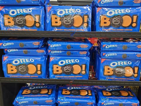 A perfect halloween cake that will bring a smile to everyone's face. Your Little Goblins Will Love These Oreo Halloween Cookies | Available at Walmart - Hip2Save