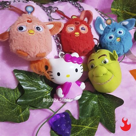 90s Totems Furby Hello Kitty Sherk Chains Aesthetic Kidcore Christmas