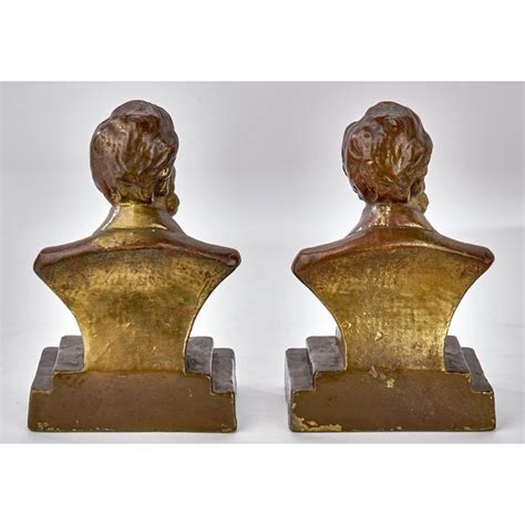 Mid 20th Century Wagner Bust Bookends A Pair Chairish