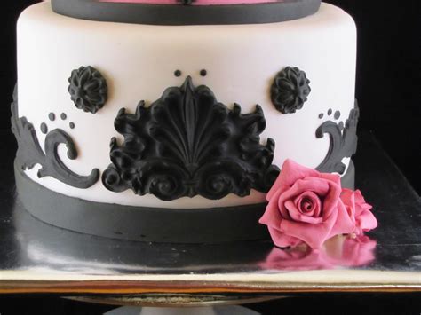 Truly, no other love can be bigger than a mother's love for her child in this world. TJ Happy Cakes: Classy Pink and Damask cake