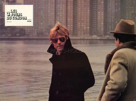 Robert Redford Three Days Of The Condor Vintage Lobby Card Eur