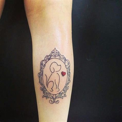 Simple Dog Line Art Tattoo Idee Per Tatuaggi Farsi Un Tatuaggio