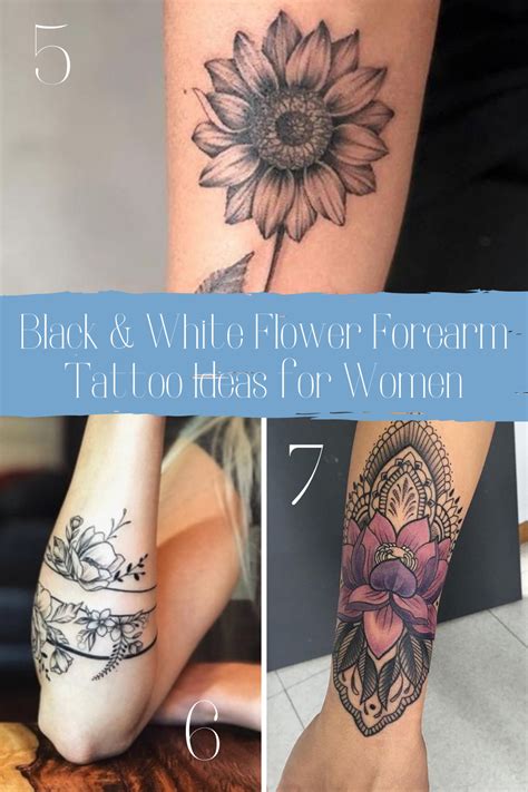 Perfect Flower Forearm Tattoo Ideas For Women Tattoo Glee