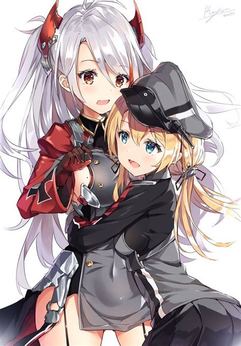 prinz eugen and prinz eugen kancolle x azur lane 9gag