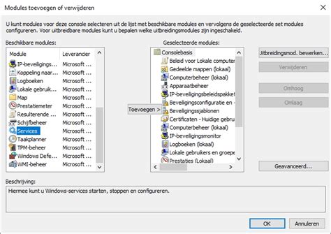 Windows Configuratie Via De Microsoft Management Console Mmc Ct