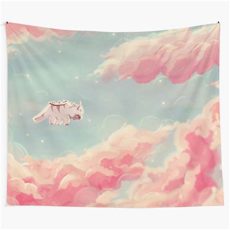 Dreamy Appa Tapestry The End Of All Things Tapestry Pink Etsy