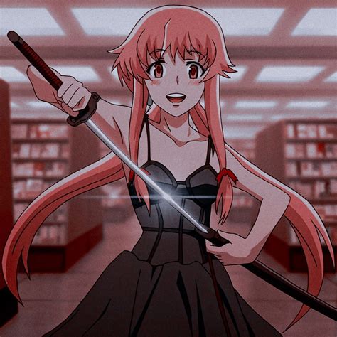 Anime Pfp Yuno Pin On Future Diary Anime Blood Crazy