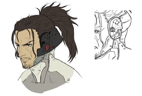 Samuel Face Characters And Art Metal Gear Rising Revengeance Metal