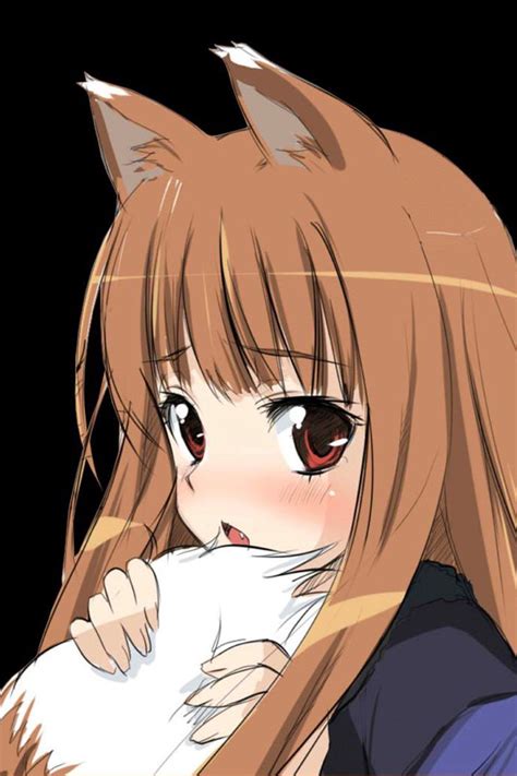 Best Ever Anime Wolf Girl With Brown Hair And Brown Eyes