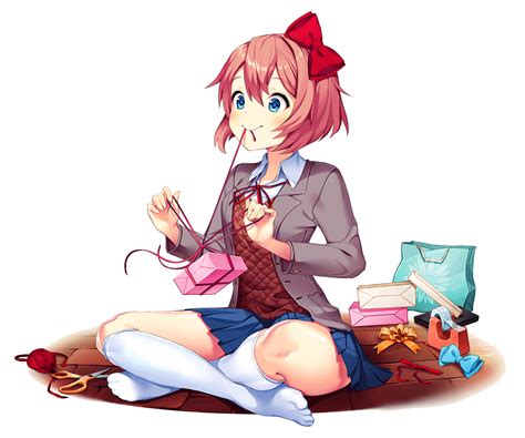 Sayori Ddlc By Pinkprincesslush