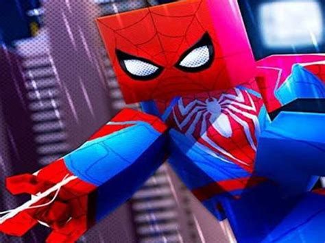 Play Spider Man Mod Minecraft Pe On Web Browser Games