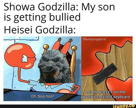 Pin On Funny Godzilla Memes