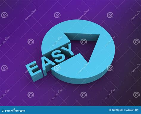 Easy Word On Purple Stock Illustration Illustration Of Logo 273257564