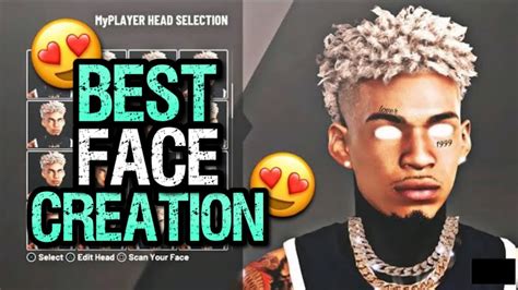 New Best Face Creation Tutorial In Nba 2k21 Drippy Comp Stage