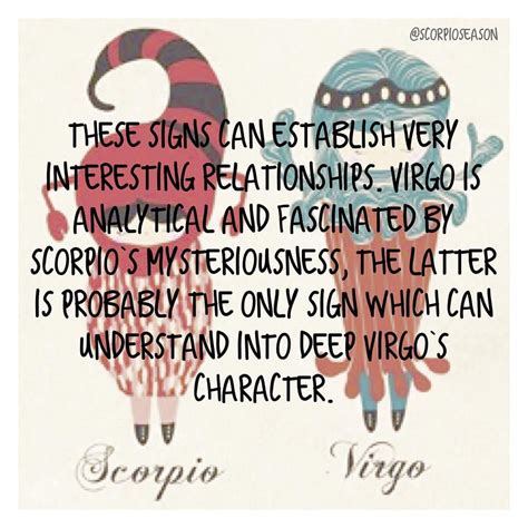 Scorpio Virgo These Signs Can Establish Very Interesting