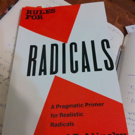 From The Dusty Book Shelf Rules For Radicals A Pragmatic Primer For