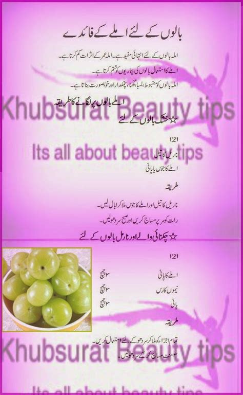 Khubsurat Beauty Tips Amla Gooseberry Benefits For Hairs Urdu