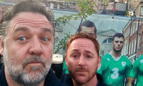 Russell Crowe Was On The Tear In Dublin Last Night Ahead Of His Olympia