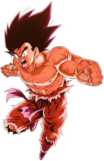 Goku Kaioken Render 2 By Maxiuchiha22 Dragon Ball Gt Dragon Ball Super