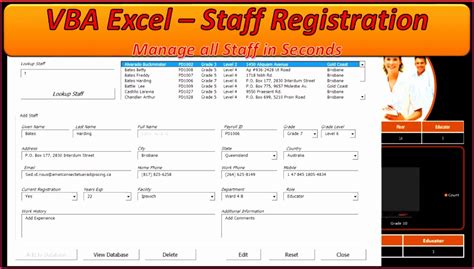 To keep track of training records with access, create a table for the employee's record and a separate table for training codes. 10 Training Database Template Excel - Excel Templates ...