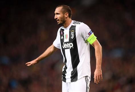 Juventus Captain Chiellini Could Return From Injury In Time To Face Inter