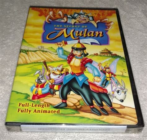 The Secret Of Mulan Dvd Rare Opp Kids Ebay