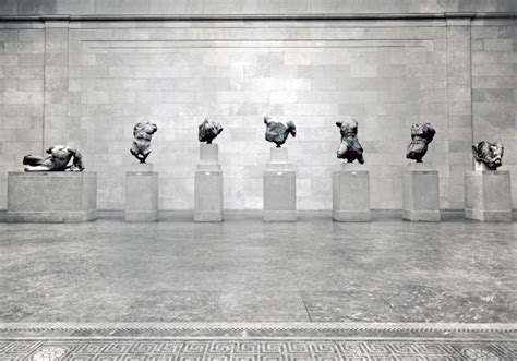 Spencer Alley Marble Sculpture From The West Pediment Of The Parthenon