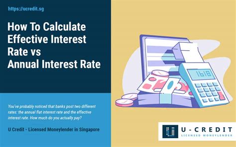 How To Calculate Effective Interest Rate Vs Annual Interest Rate